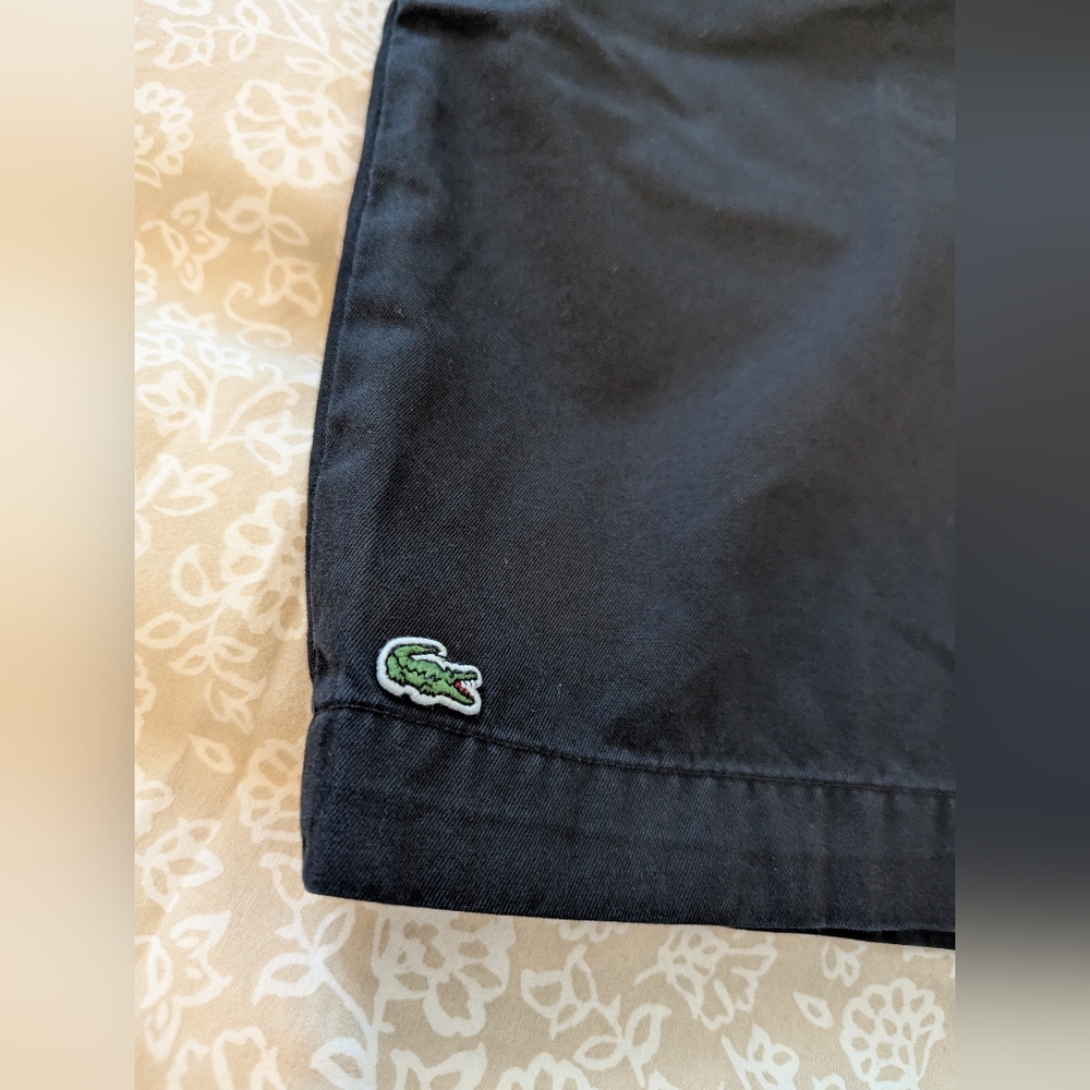 Lacoste Black Shorts 36 - Picture 4 of 11